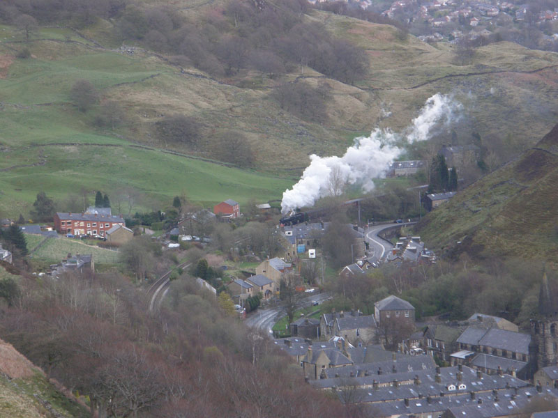 Steam in Cornholme