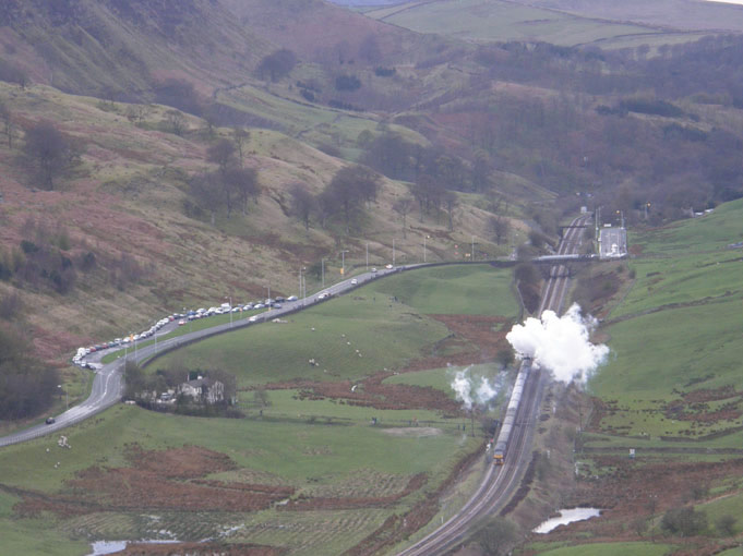 Steam Train in Cliviger