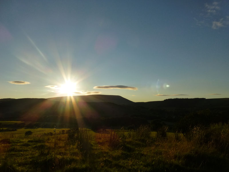 Pendle from Brierfield