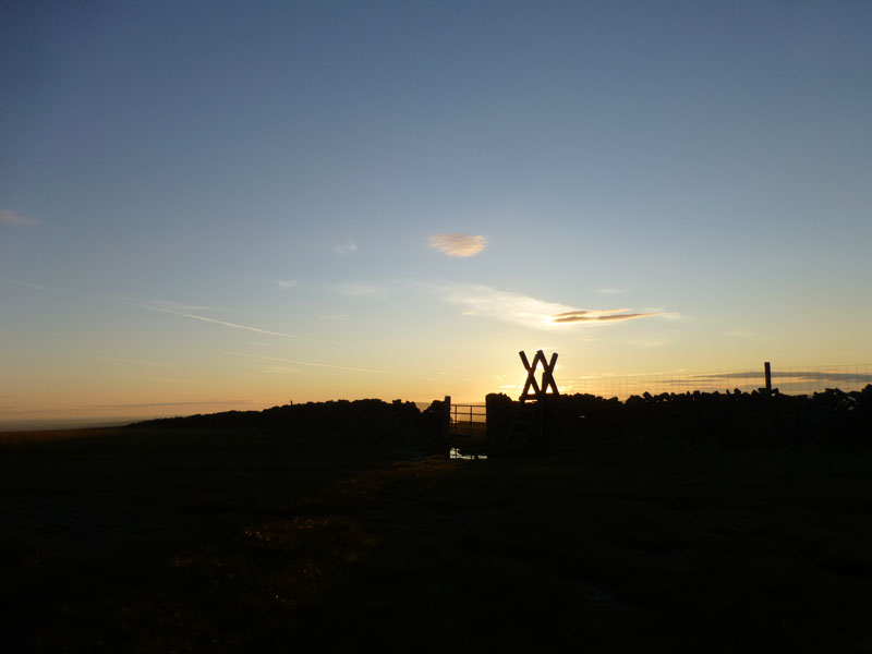 Pendle Sunset