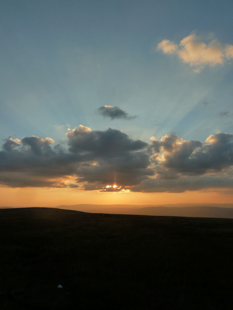 Pendle Sunset