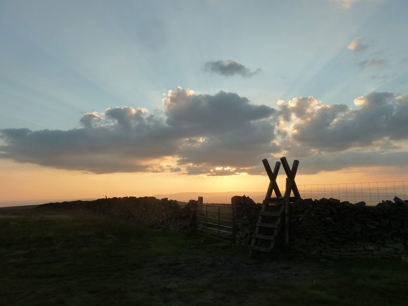 Pendel Hill Sunset