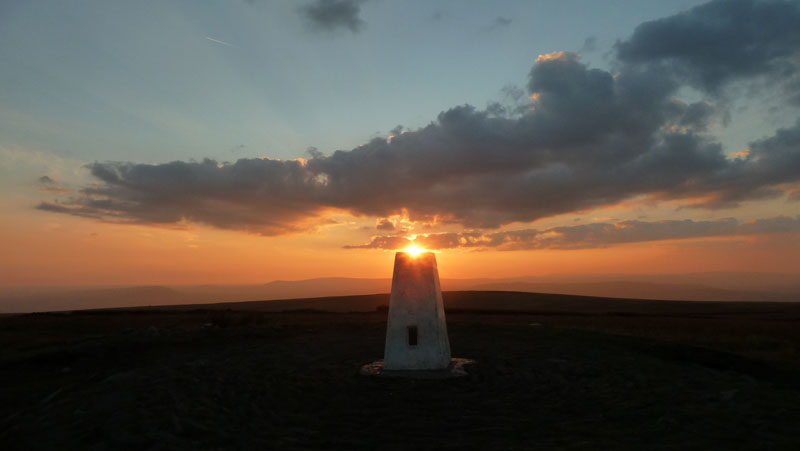 Pendle Sunset