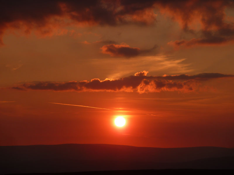 Pendle Golden Sunset