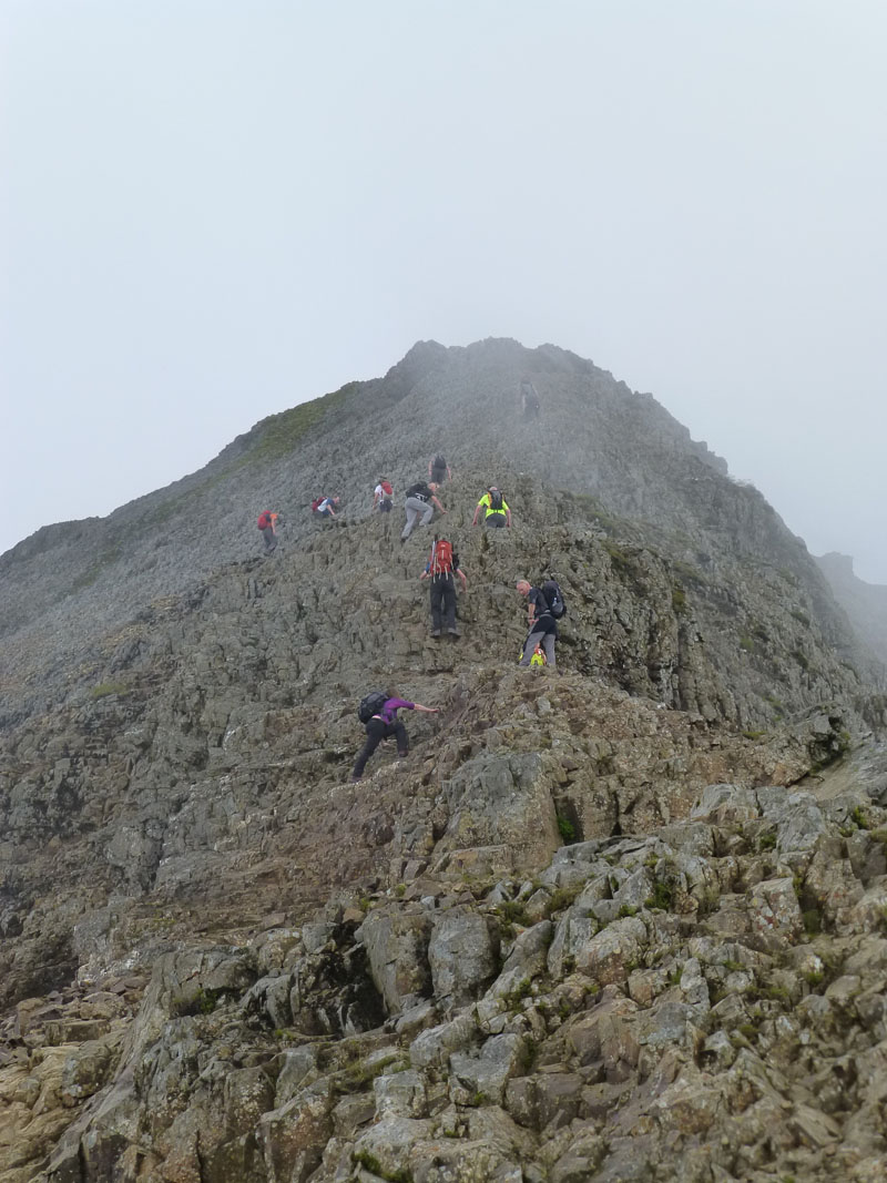 Crib Goch Ascent