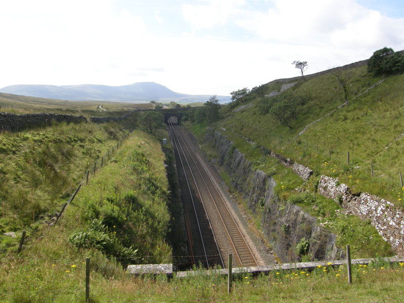 Above Blea Moor South Portal