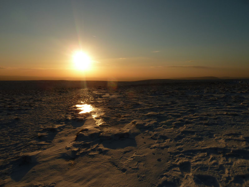 Pendle Sunset