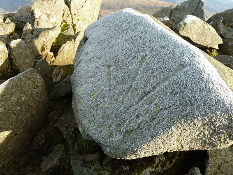 Arrow on Bowfell