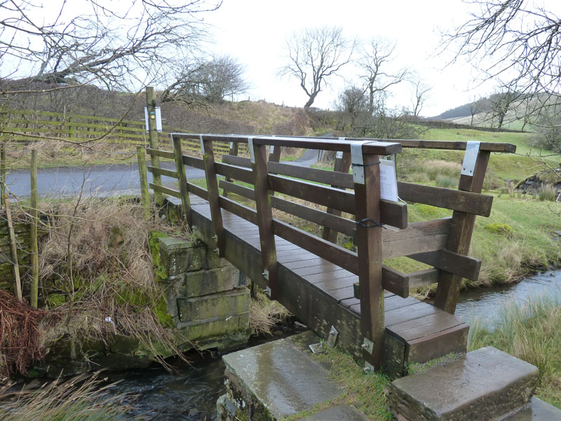 Footbridge to Pendle