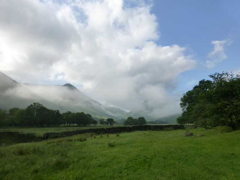 Misty View of Hartsop Hills