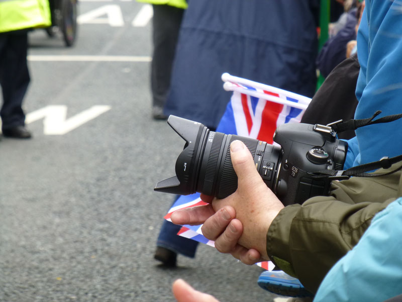Cameras and Flags