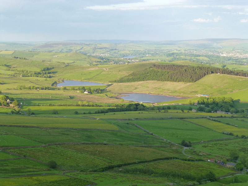 Black Moss reservoirs