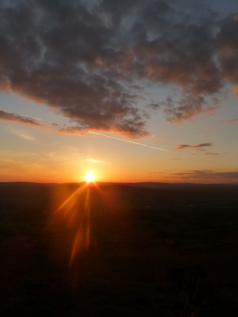 Pendle Sunset