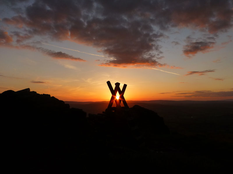 Pendle Stile Sunset