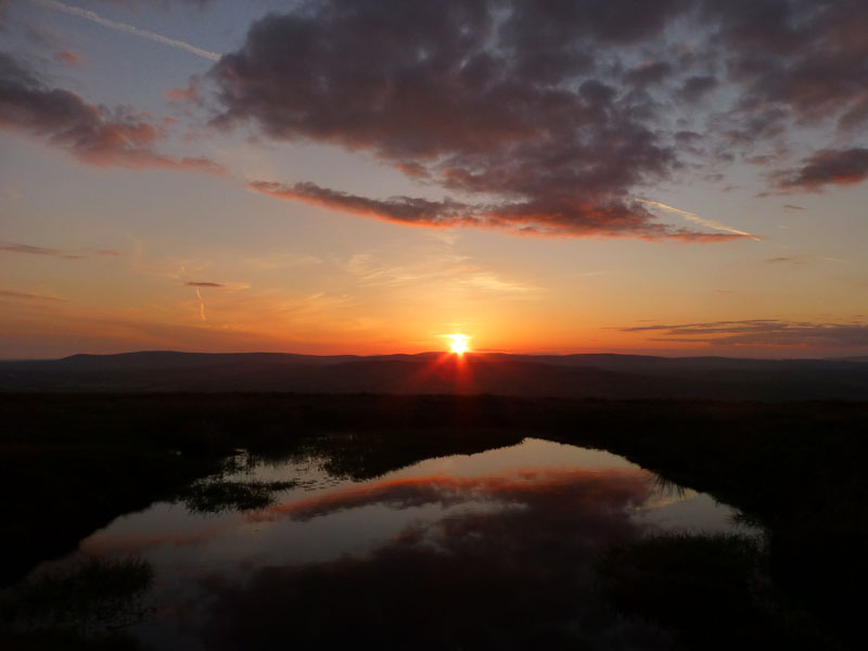 Pendle Summit Sunset
