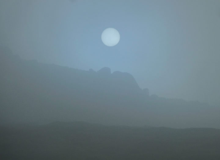 Misty Sun