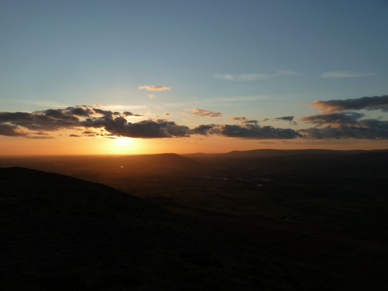 Pendle Sunset