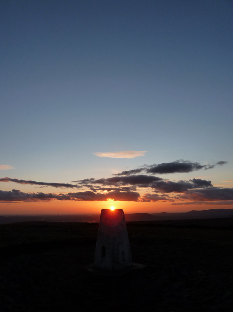 Pendle Sunset