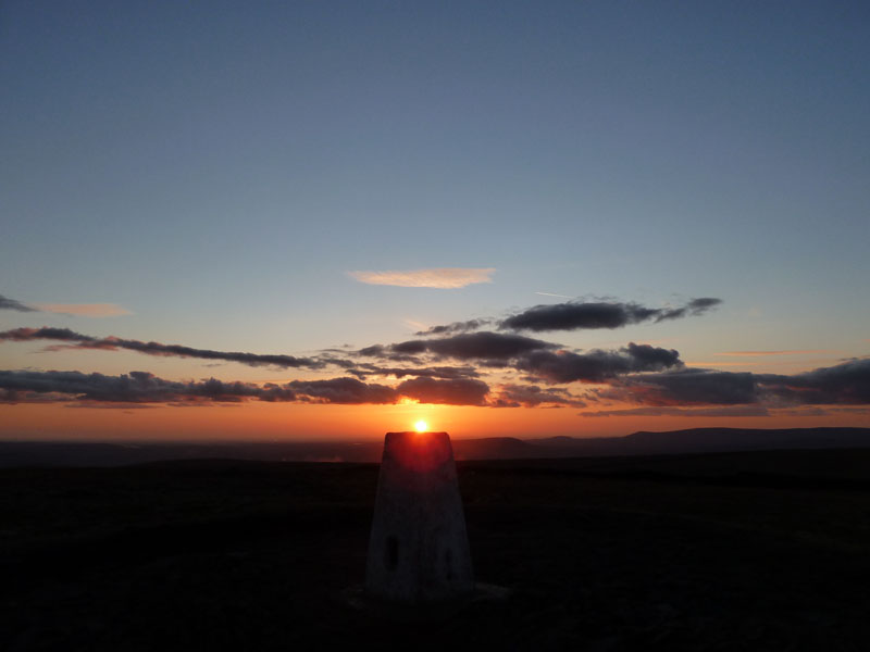 Pendle Sunset
