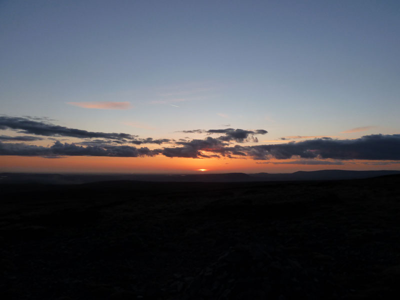 Pendle Sunset