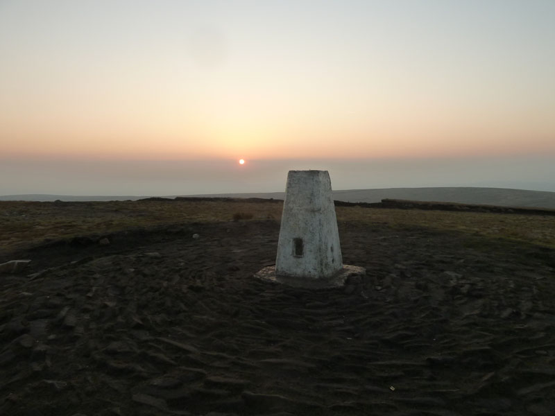 Pendle Sunset