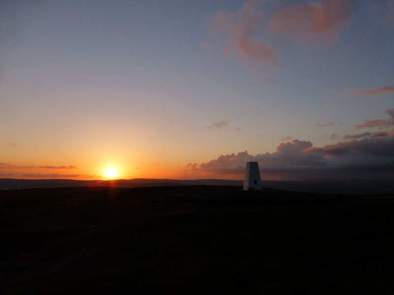 Pendle Sunset