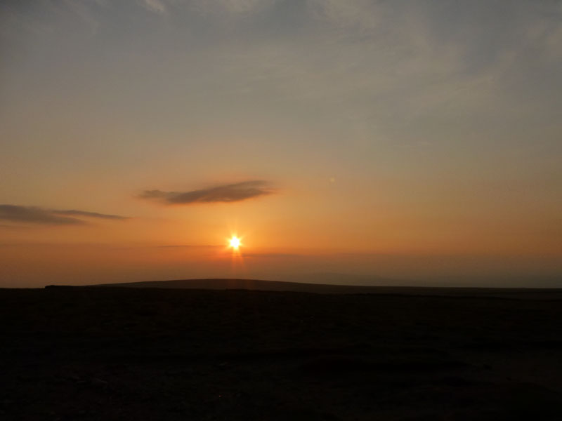 Hazy Sunset