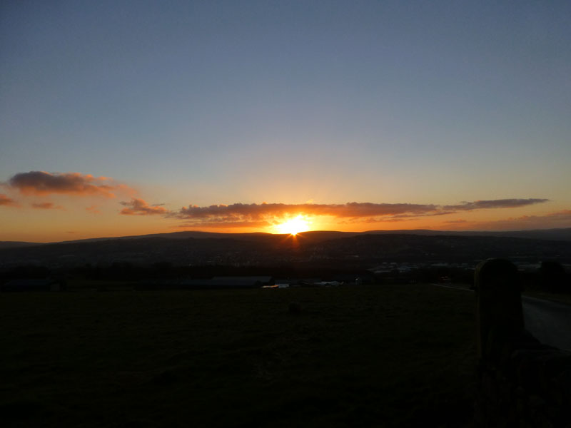Sunrise over Nelson