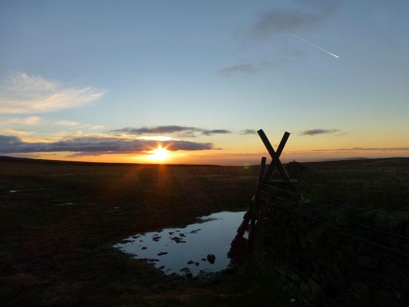 Pendle Sunset