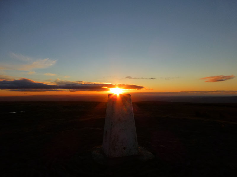 Pendle Sunset