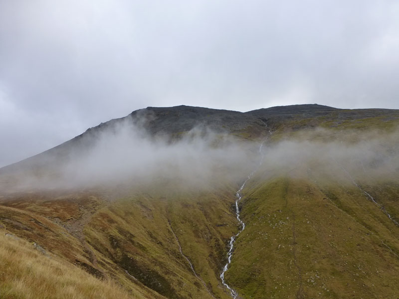 Clouds on Ben Nevis