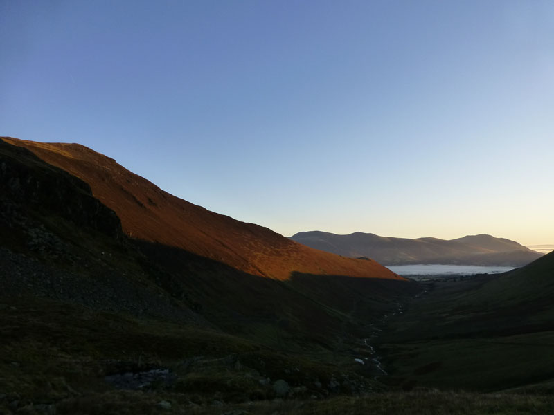 Sunrise in Coledale