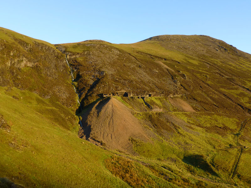 Mines on Grisedale Pike