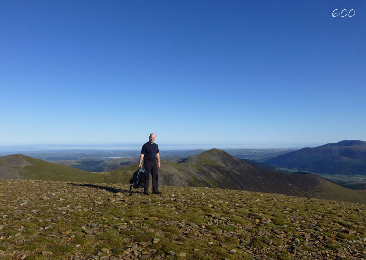 Me on top of Eel Crag