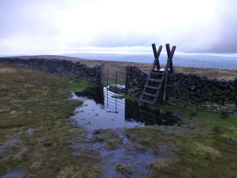 Pendle Stile and Puddle