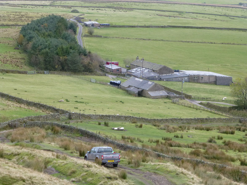 Car on Pendle