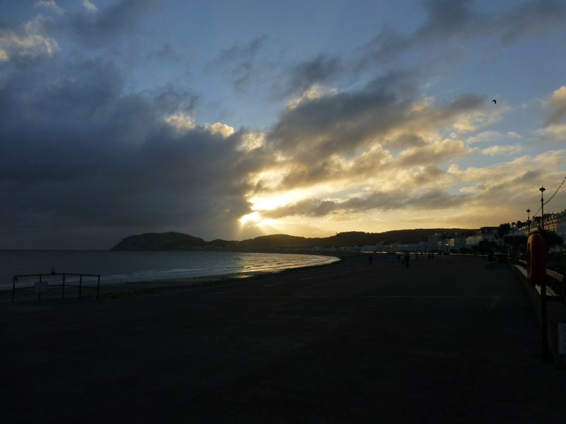 Sunrise over Little Orme