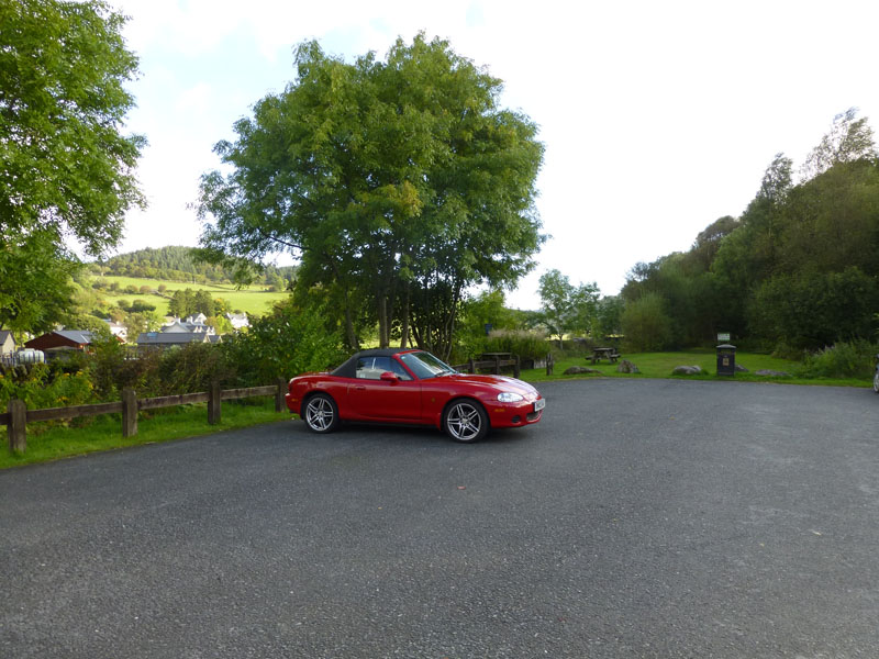 Parking at Dolwyddelan Station