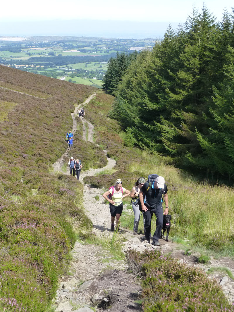 Final Ascent of Moel Famau