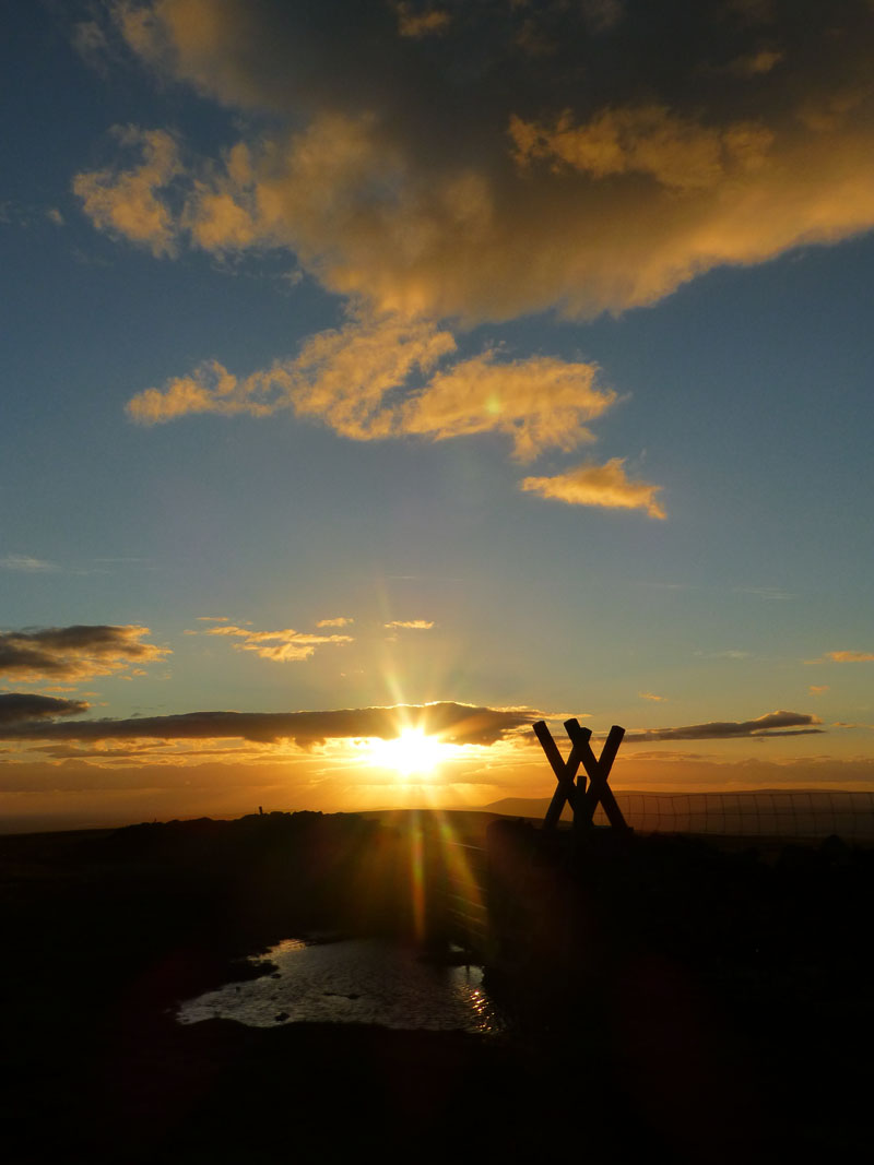 Pendle Sunset