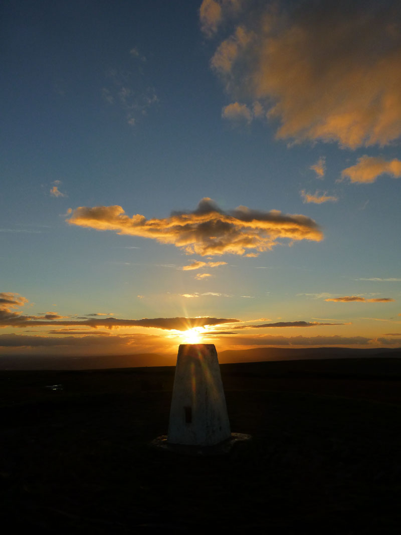 Pendle Sunset