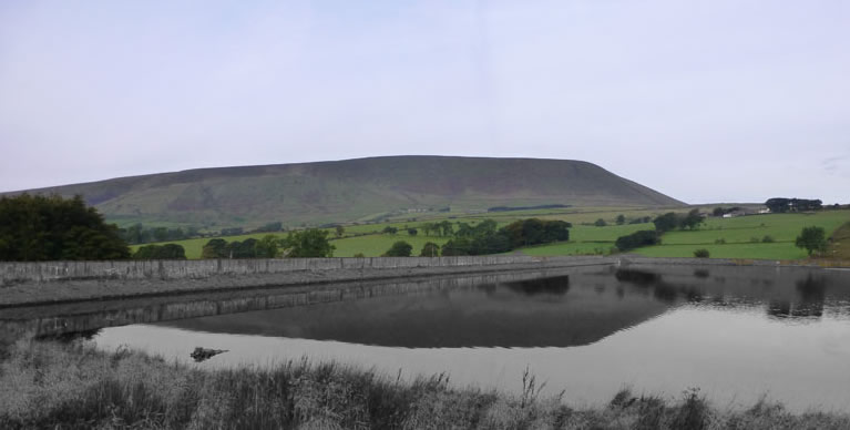 Pendle from Black Moss