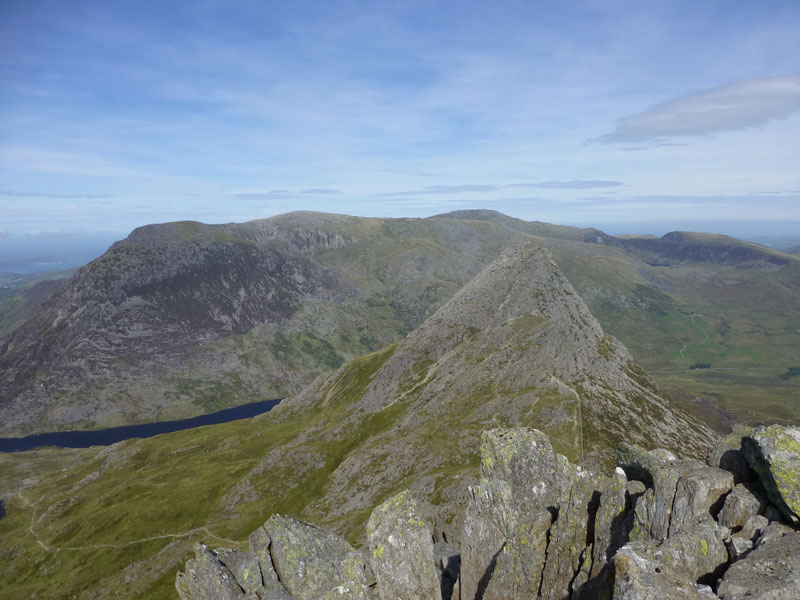 Tryfan from Glyder Fach
