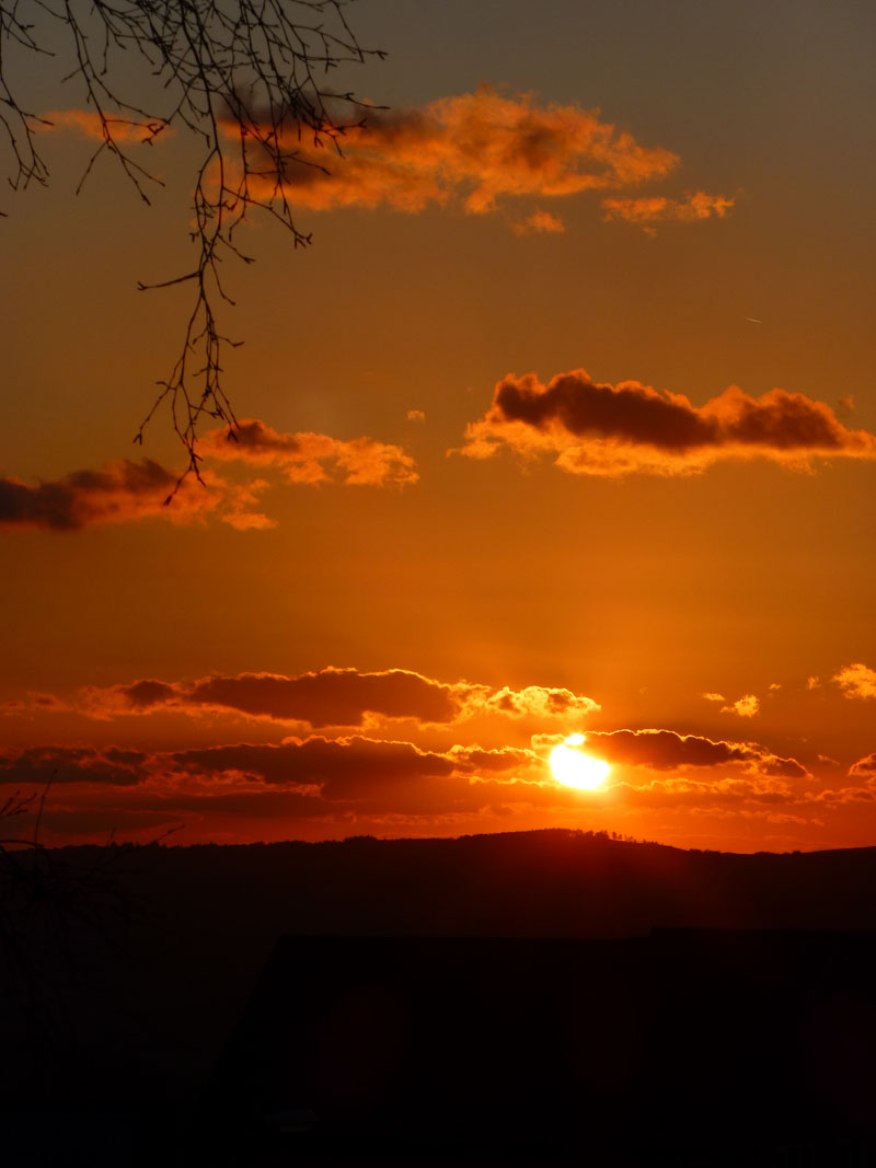 Sunset 4th April