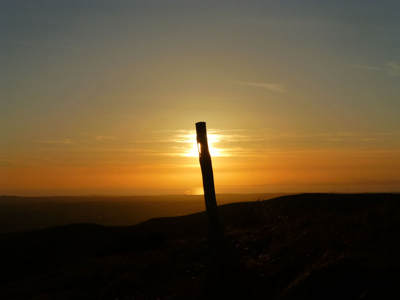 Sunset on Graystones