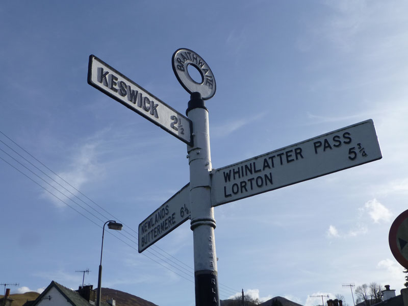 Braithwaite Roadsign