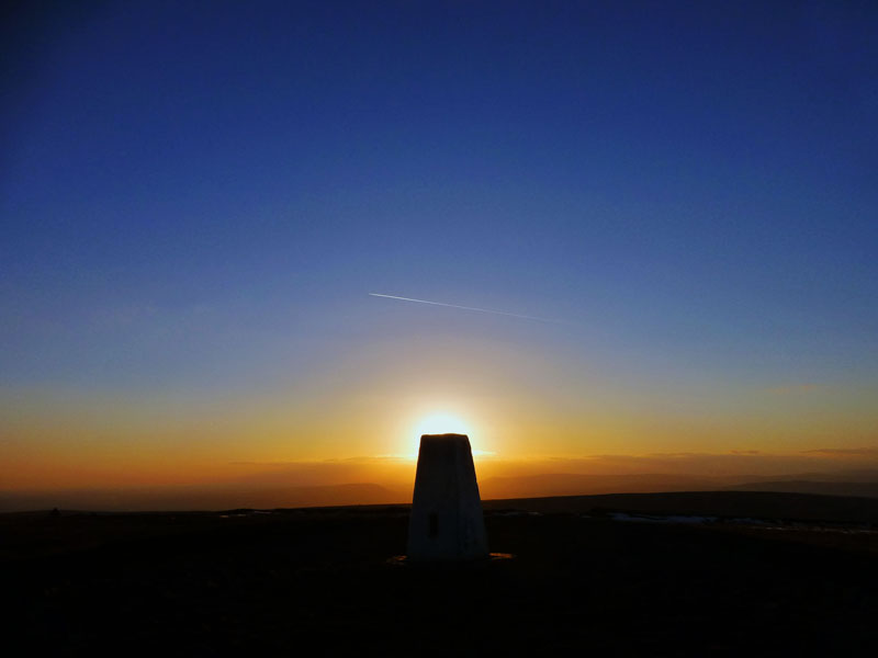 Pendle Sunset