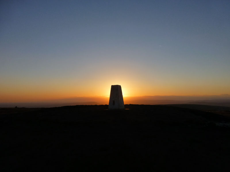 Pendle Sunset