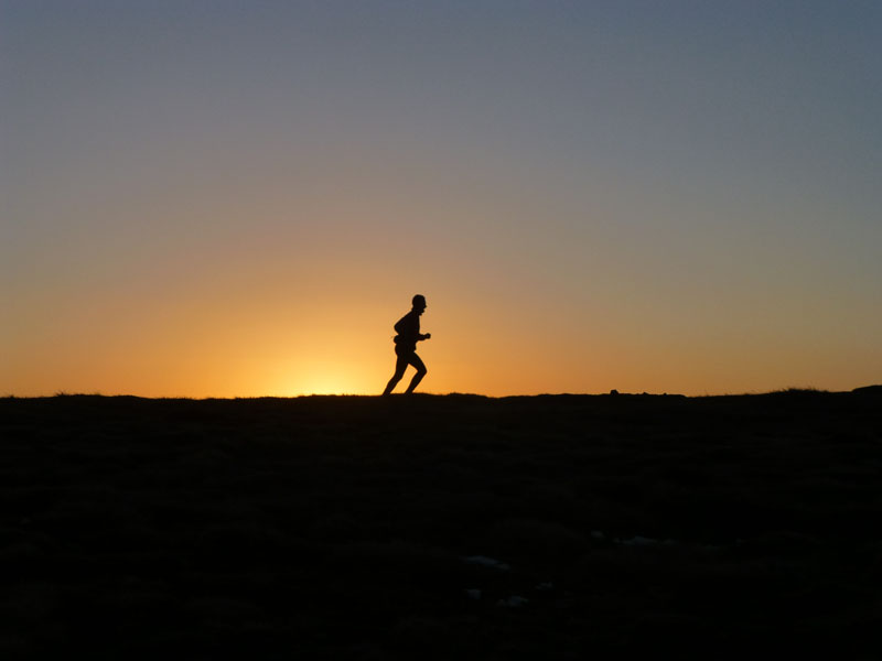 Runner on Pendle