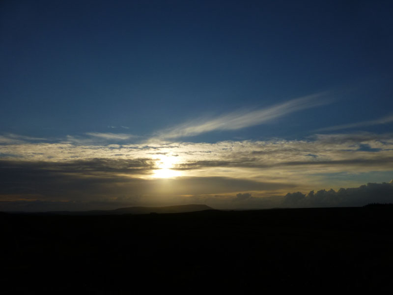 Pendle Sunset